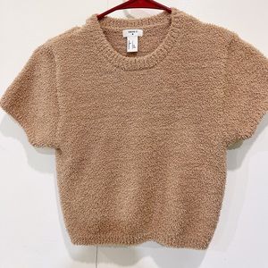 Sweater crop top from Forever 21